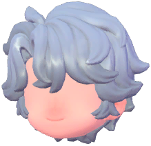 Floral Short Wavy Hair