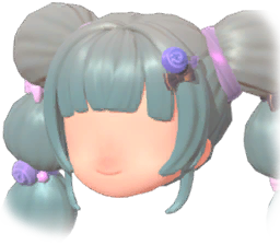 Ribbon Twin Tails