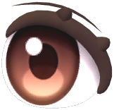 Cute Downturned Eyes