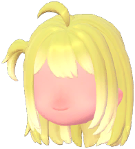 Shoulder Hair w/ Ahoge