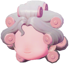 Long Permed Curls (Highlights)